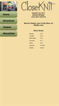 Mobile Screenshot of closeknitevanston.com